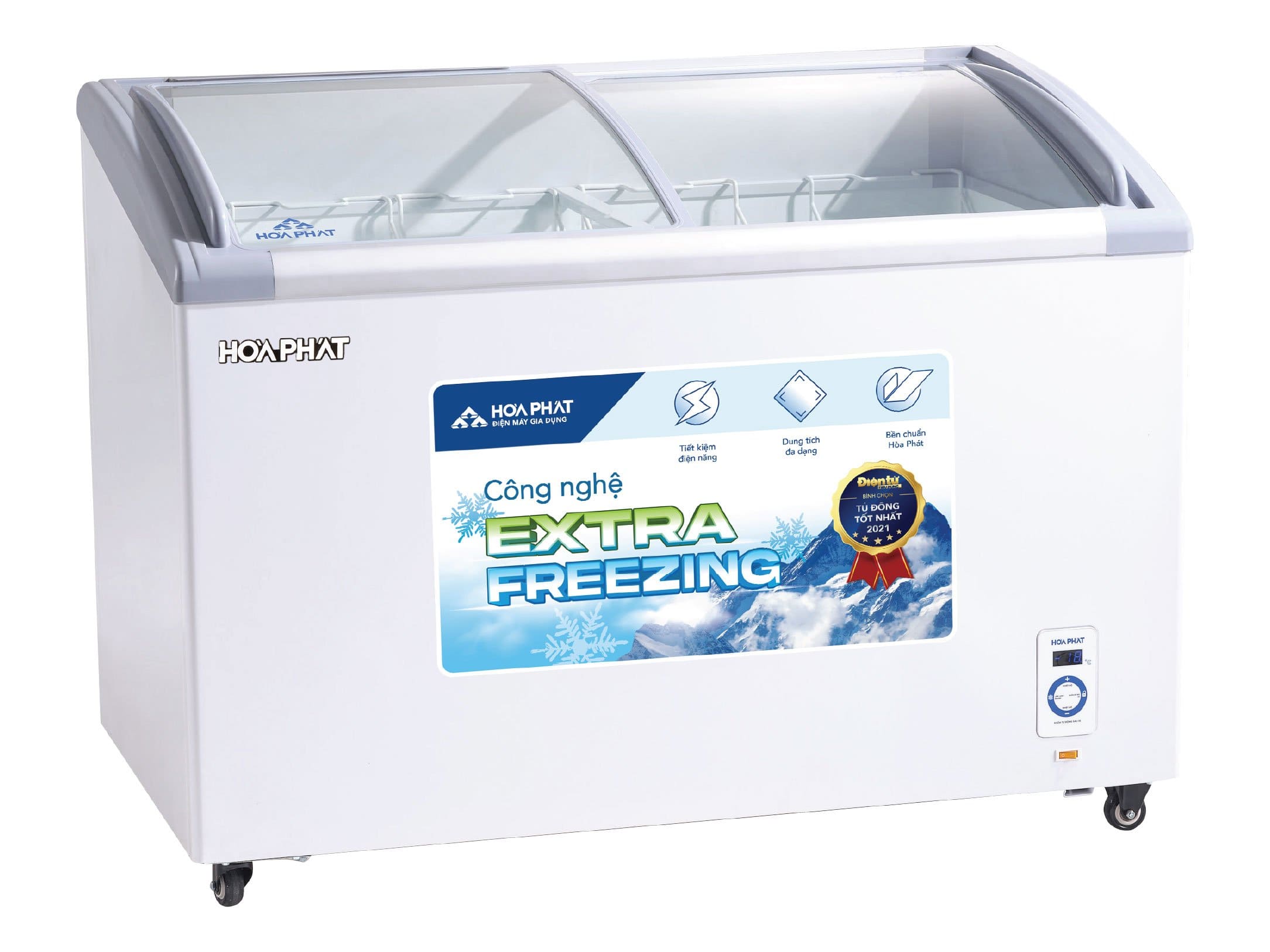 Tủ đông trưng bày Hòa Phát 451 lít HSF-AD6451.C1